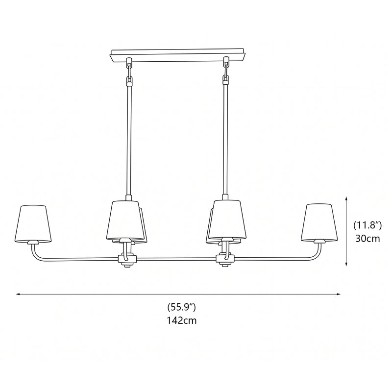 Adria Linear Chandelier