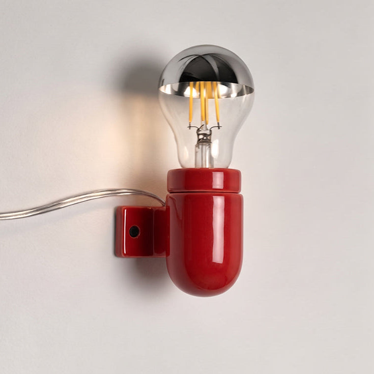 Akira Glazed Ceramic Wall Sconce