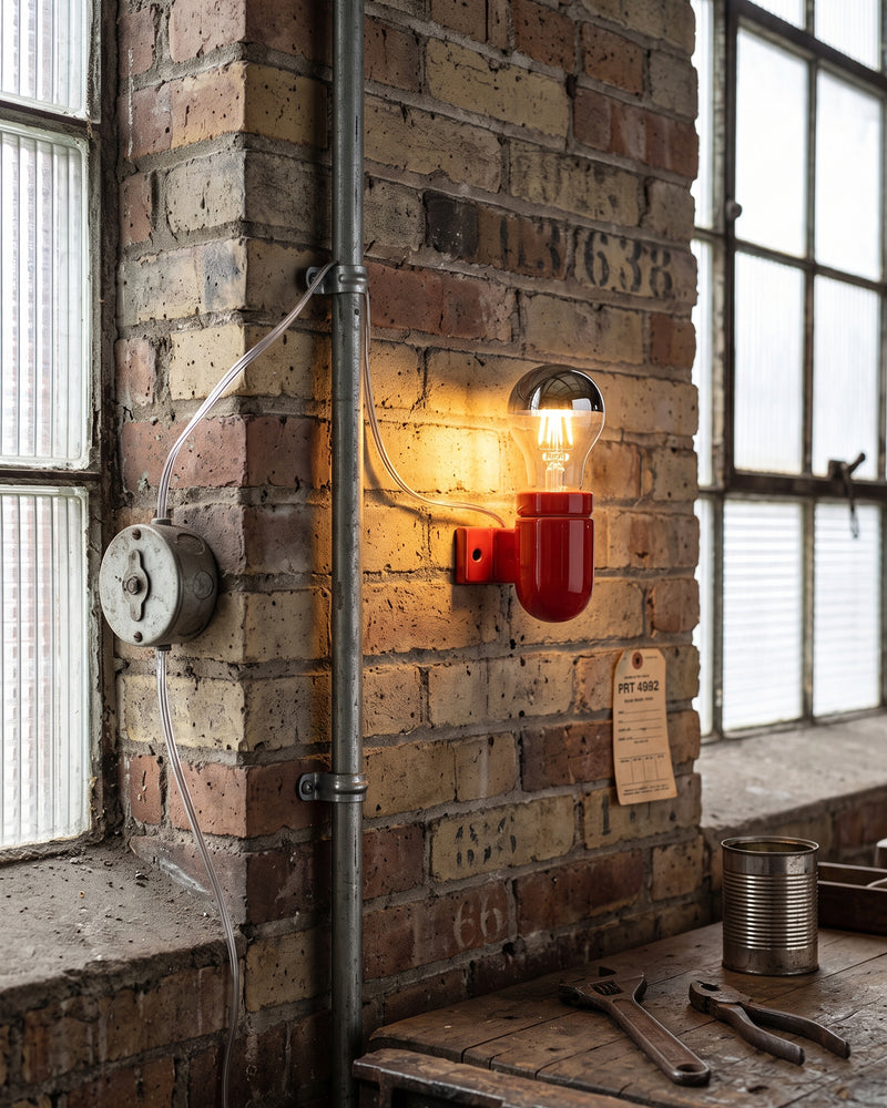 Akira Glazed Ceramic Wall Sconce