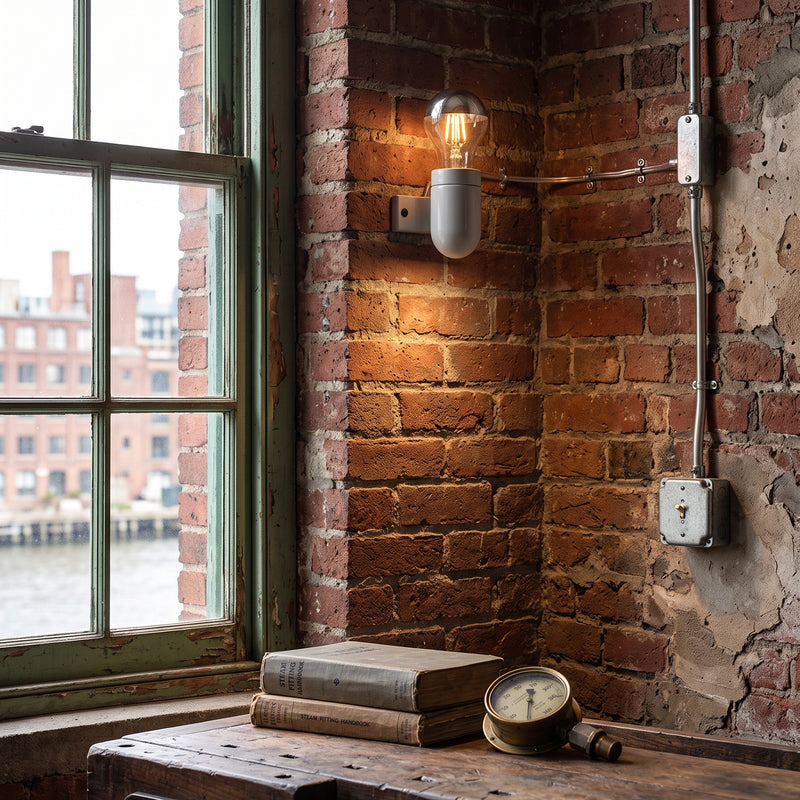 Akira Glazed Ceramic Wall Sconce