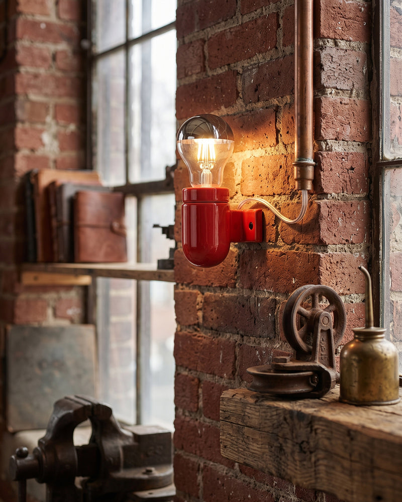Akira Glazed Ceramic Wall Sconce
