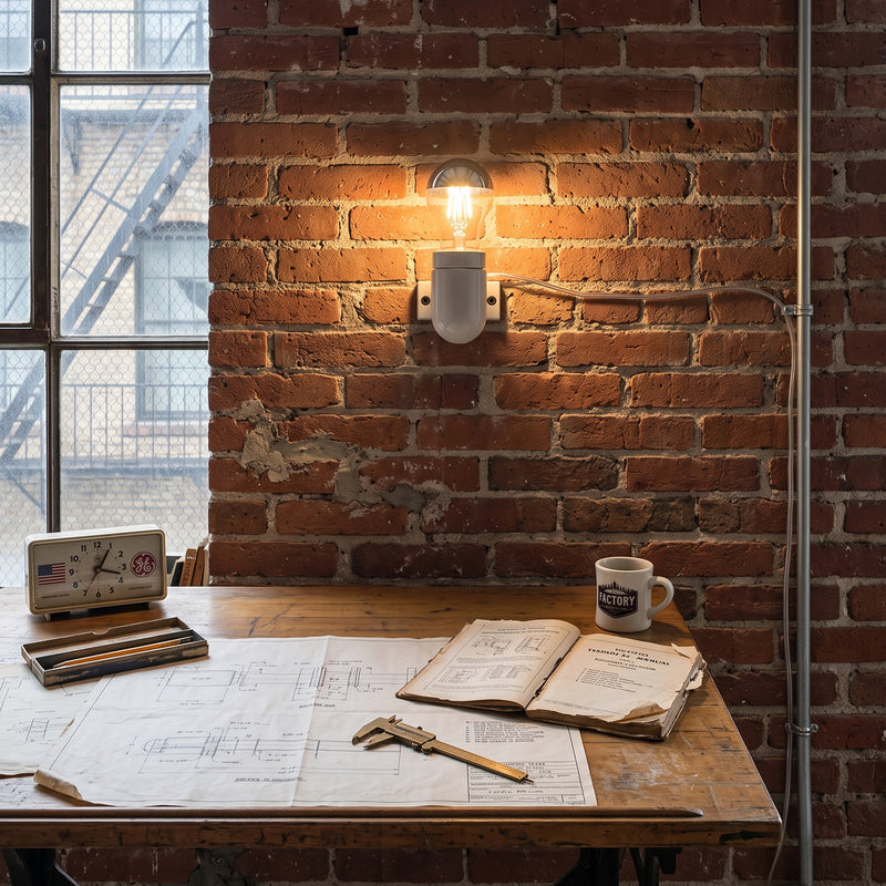 Akira Glazed Ceramic Wall Sconce