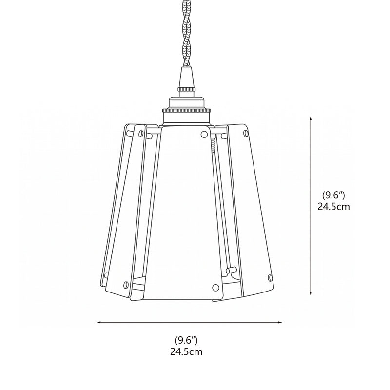 Alistair Slotted Pendant Lamp
