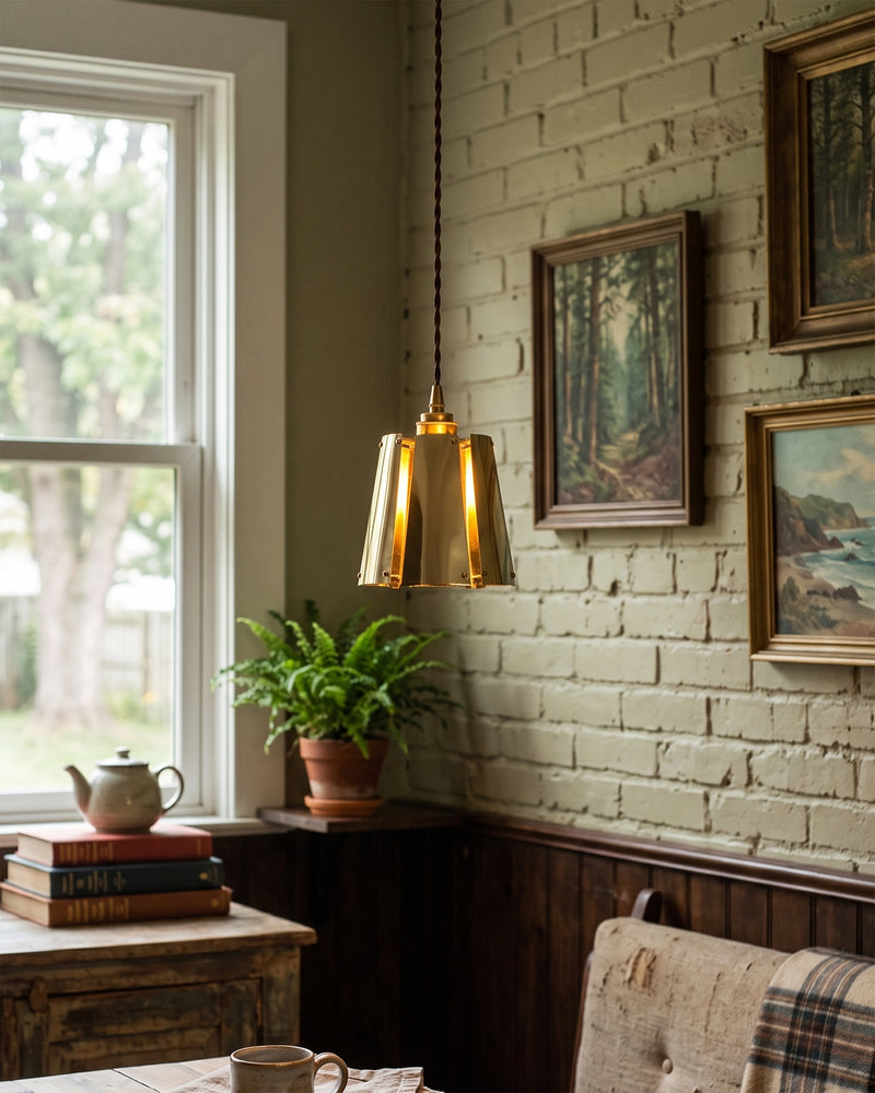 Alistair Slotted Pendant Lamp