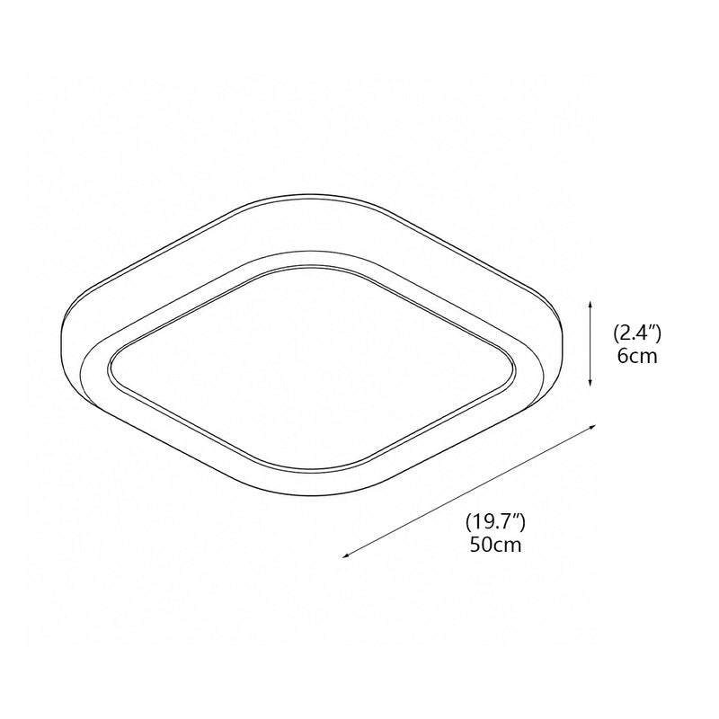 Alma Flush Mount Ceiling Lamp