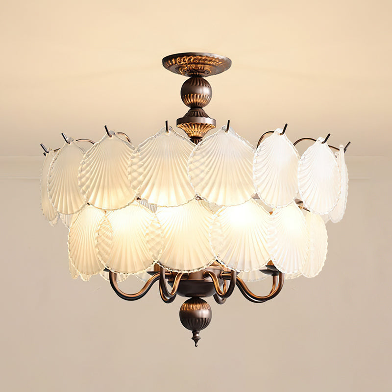 Ambrose Glass Semi-Flush Mount