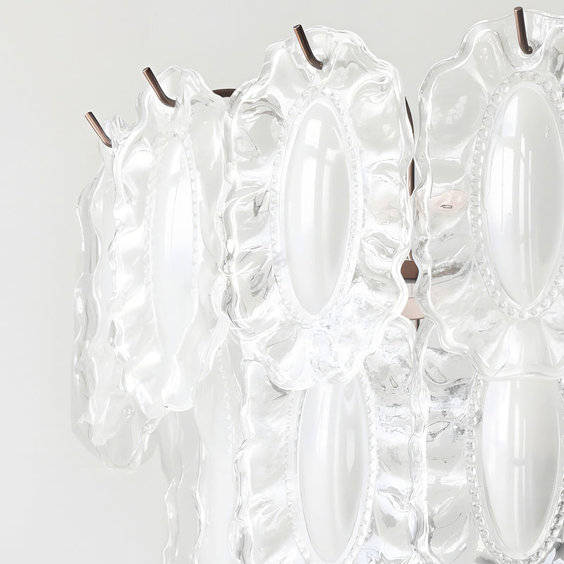 Ambrose Glass Semi-Flush Mount