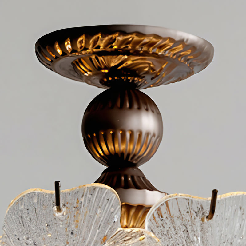 Ambrose Glass Semi-Flush Mount