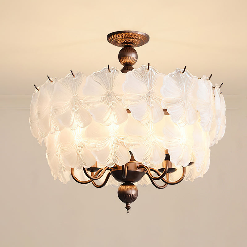 Ambrose Glass Semi-Flush Mount