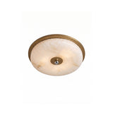 Arlington Alabaster Semi-Flush Mount Ceiling Light