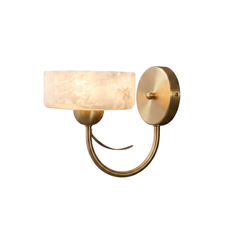 Calder Alabaster-Wandleuchte