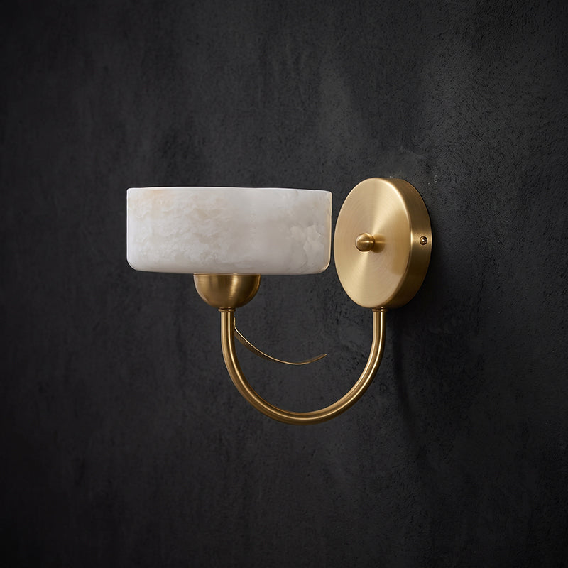Calder Alabaster-Wandleuchte