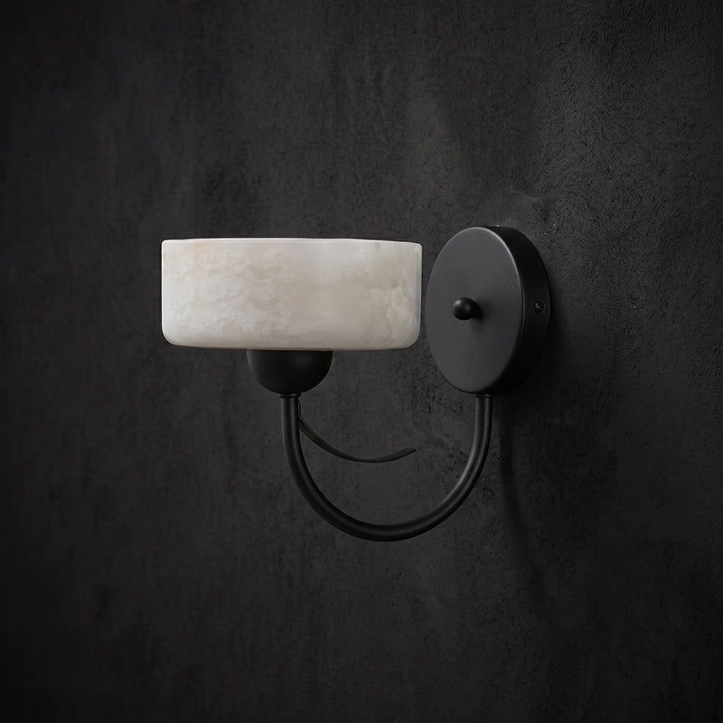Calder Alabaster-Wandleuchte