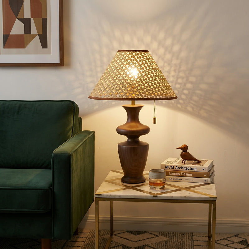 Arvion Wood Table Lamp