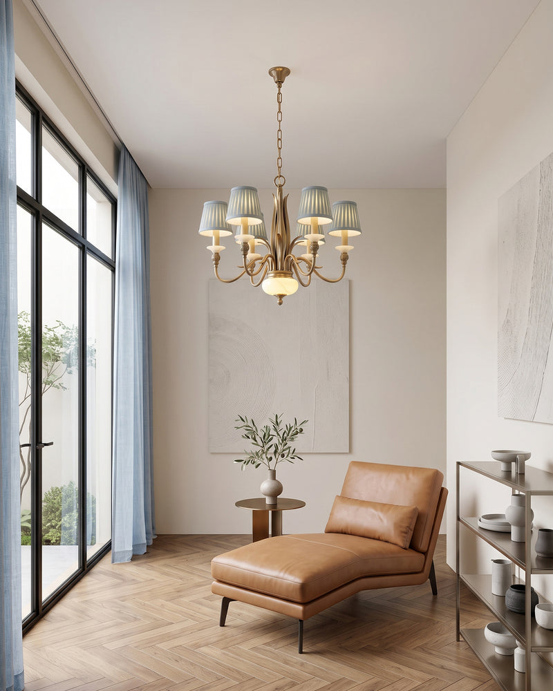 Asmora Brass Chandelier