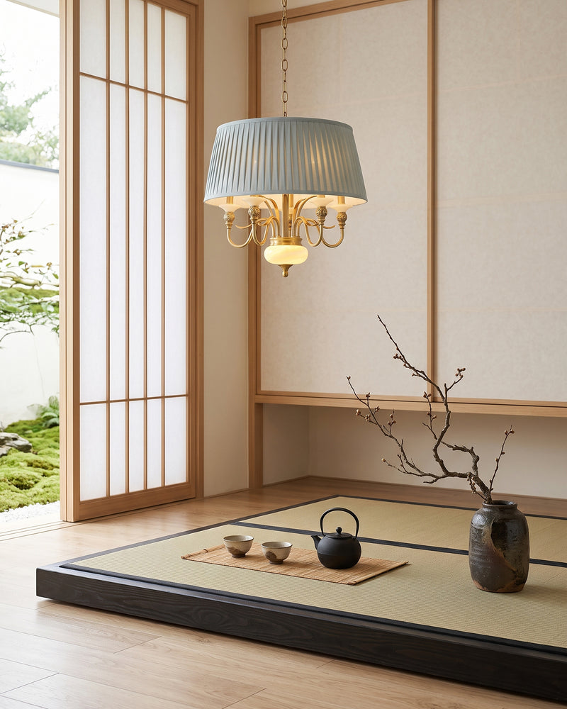 Asmora Brass Pendant Lamp
