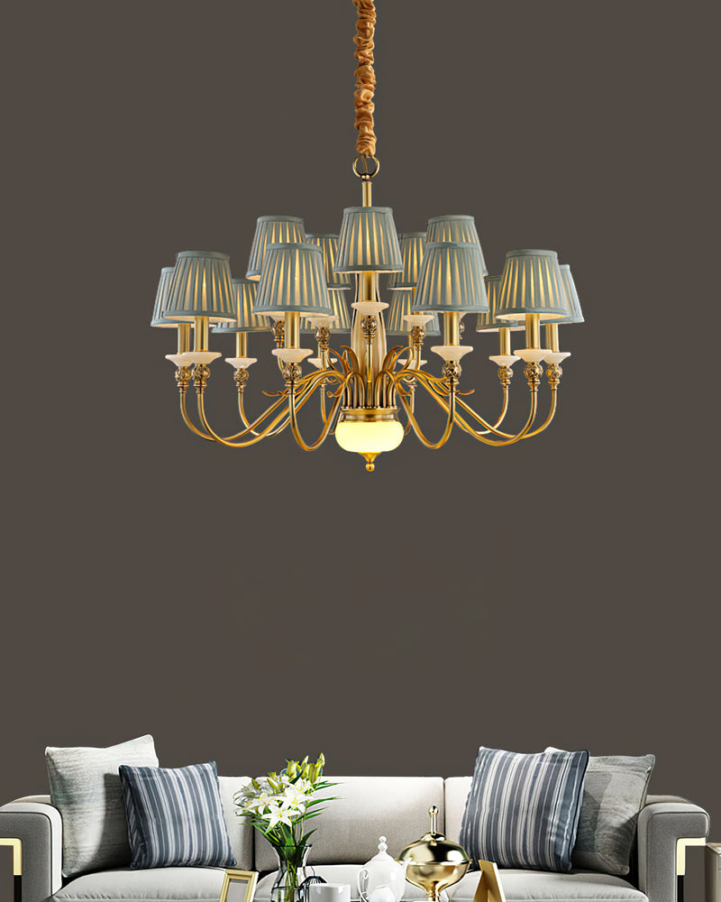 Asmora Brass Chandelier