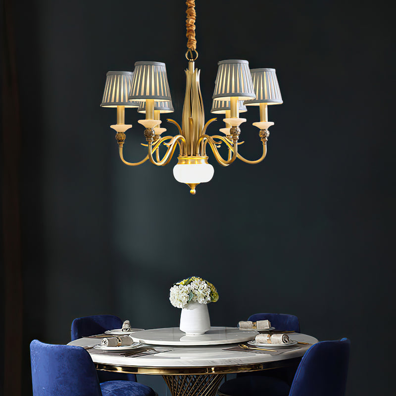 Asmora Brass Chandelier