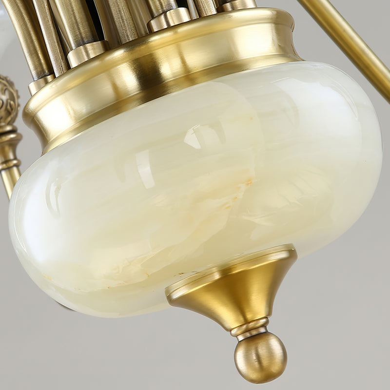 Asmora Brass Pendant Lamp