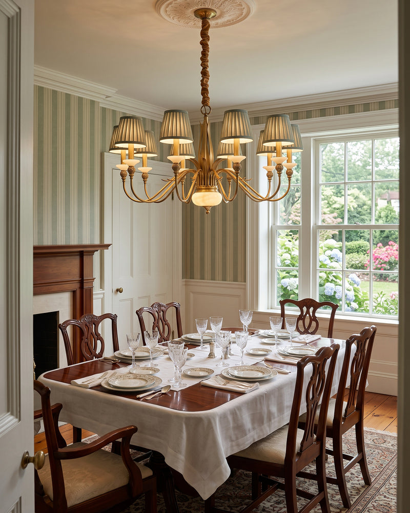 Asmora Brass Chandelier