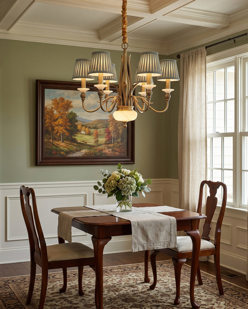 Asmora Brass Chandelier