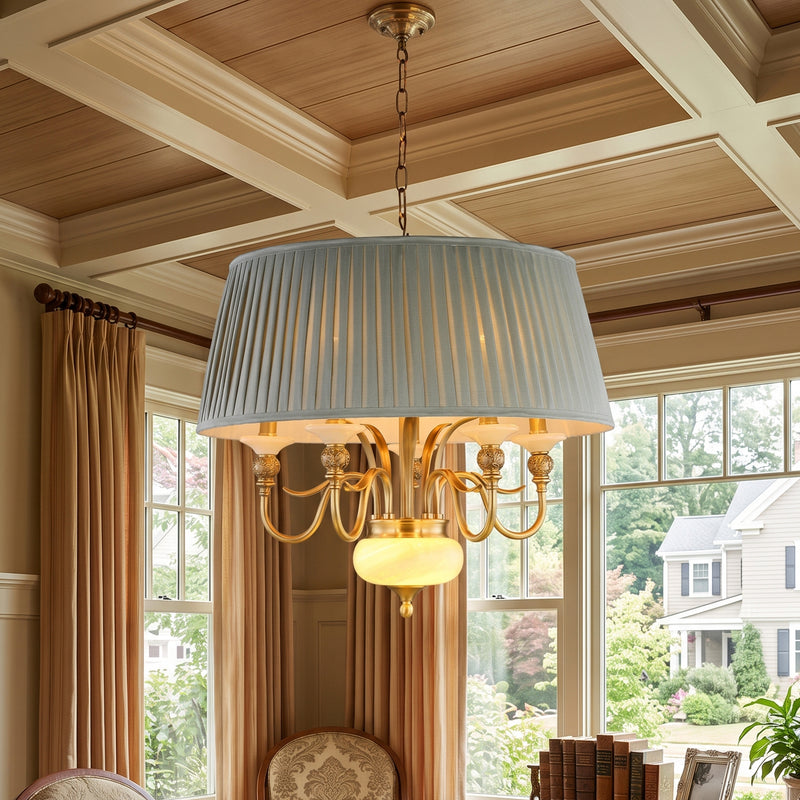 Asmora Brass Pendant Lamp