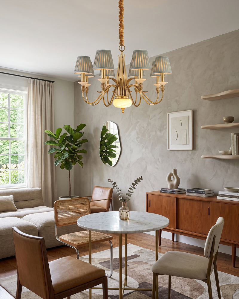 Asmora Brass Chandelier