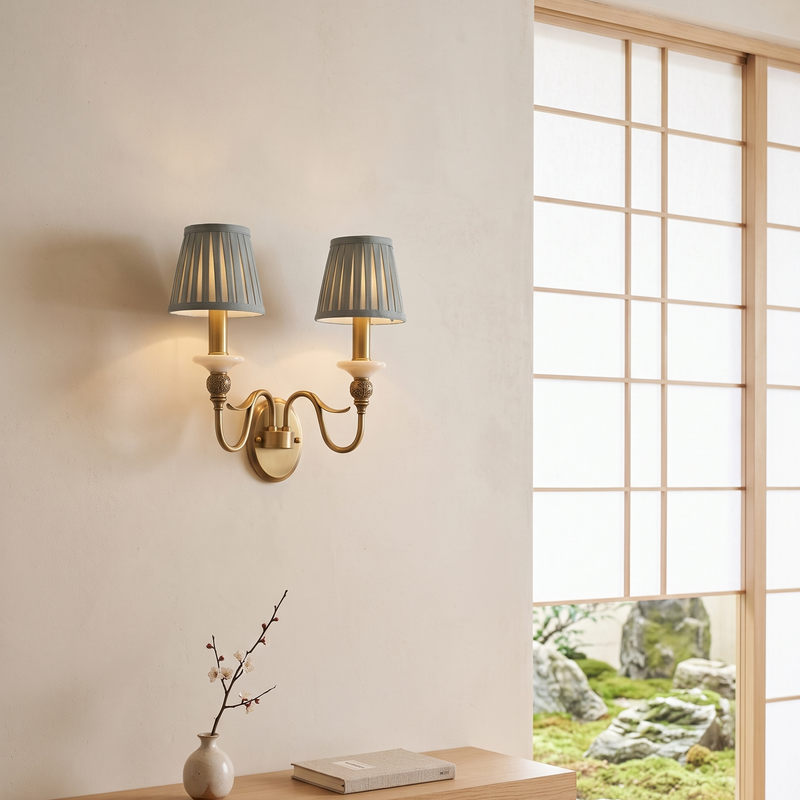 Asmora Brass Wall Lamp