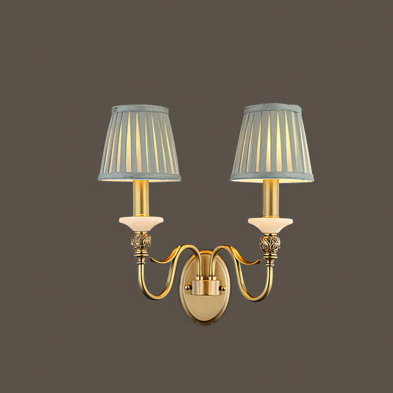 Asmora Brass Wall Lamp