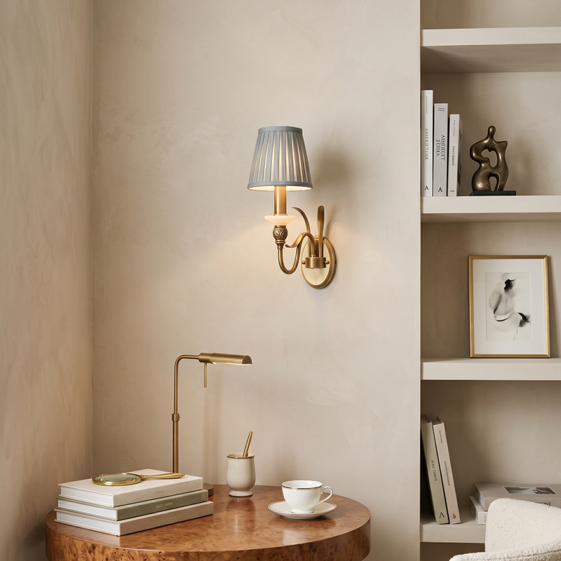 Asmora Brass Wall Lamp