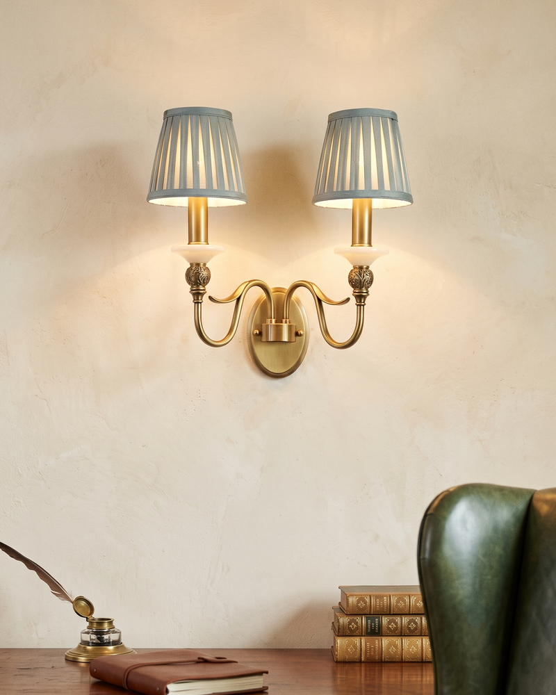 Asmora Brass Wall Lamp