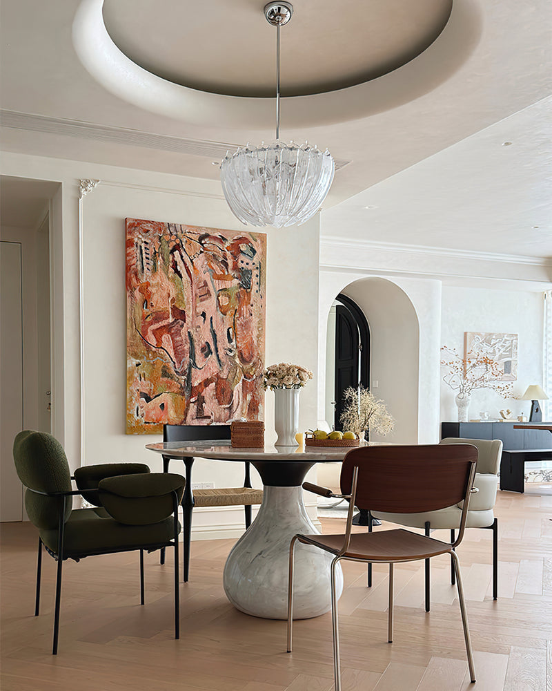 Astera Glass Chandelier