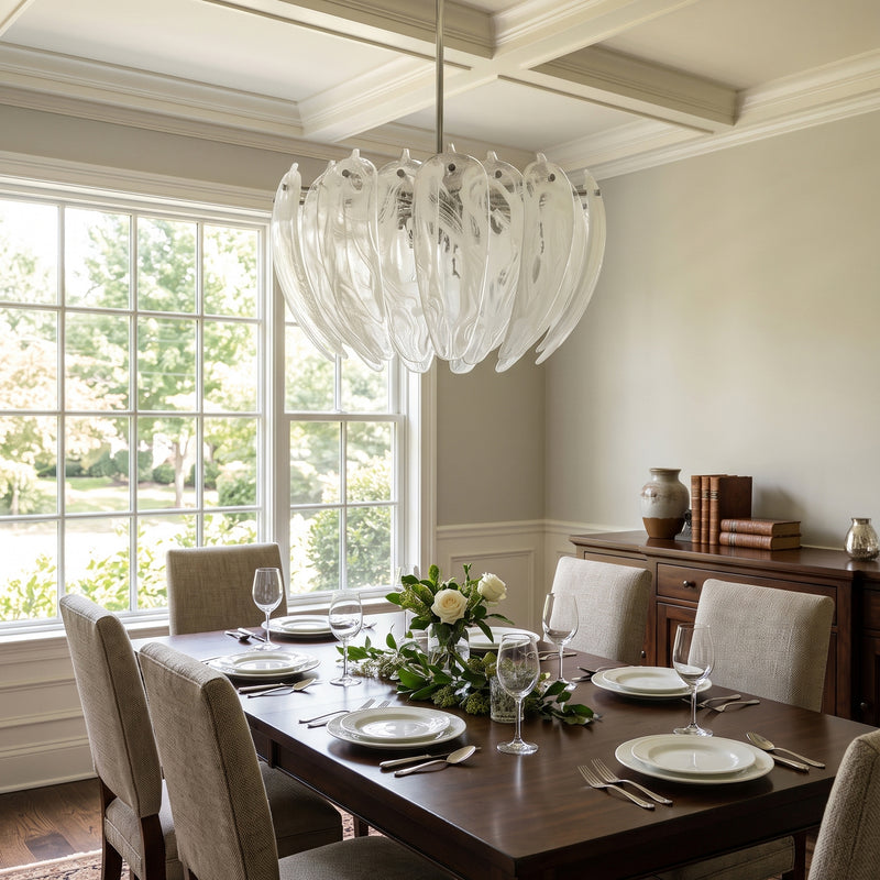 Astera Glass Chandelier