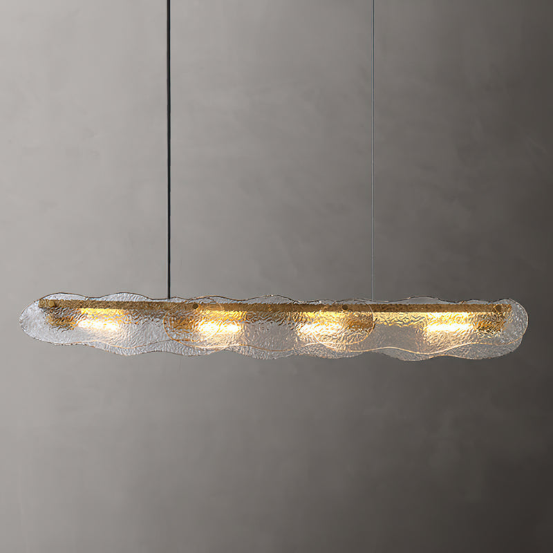 Auden Glass Linear Chandelier – detail 20
