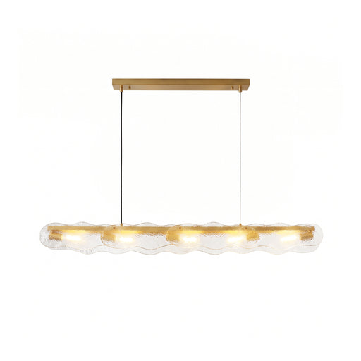 Auden Glass Linear Chandelier