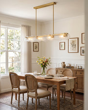 Auden Glass Linear Chandelier – detail 12