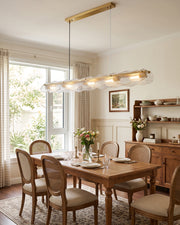 Auden Glass Linear Chandelier – detail 14
