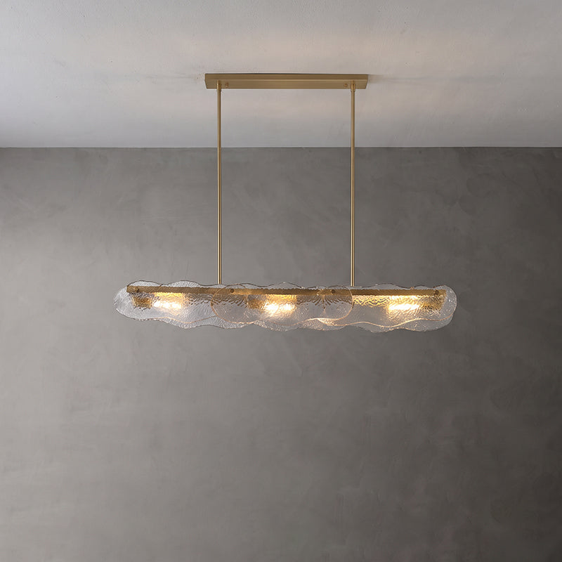 Auden Glass Linear Chandelier – detail 25