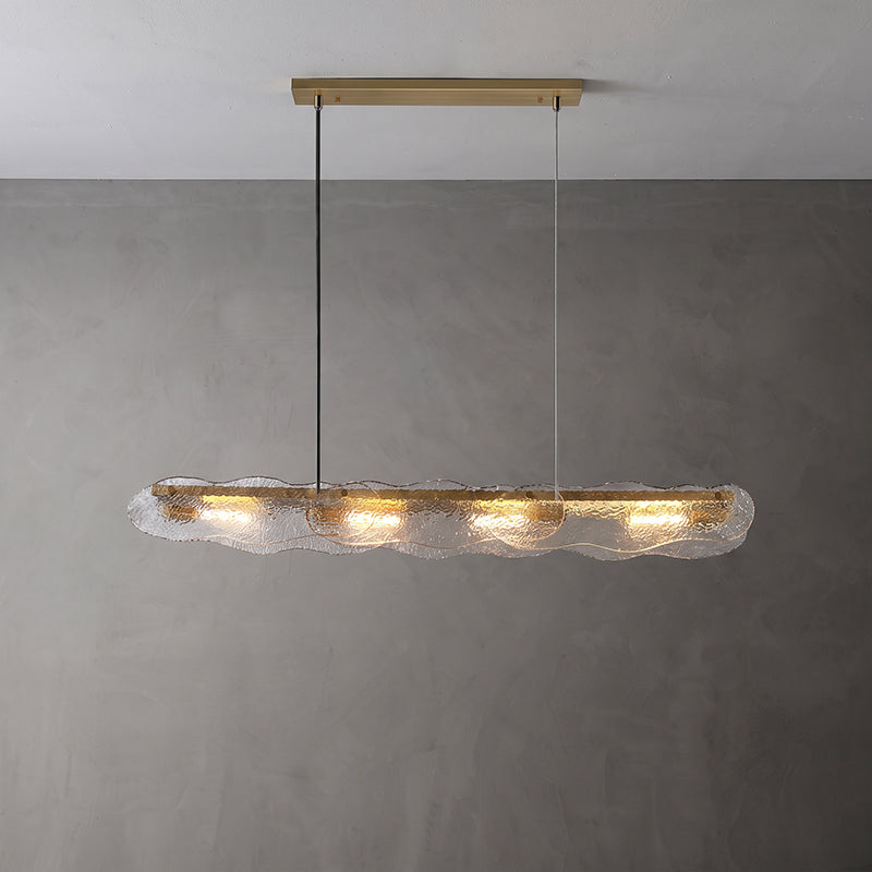 Auden Glass Linear Chandelier – detail 23