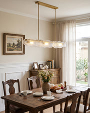 Auden Glass Linear Chandelier – detail 18