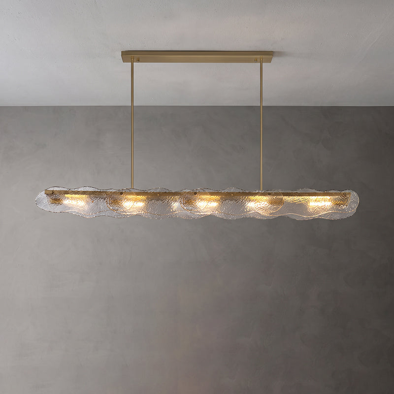 Auden Glass Linear Chandelier – detail 27