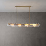 Auden Glass Linear Chandelier – detail 26