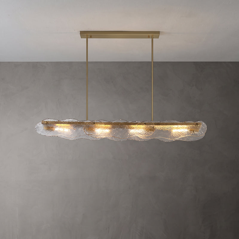 Auden Glass Linear Chandelier – detail 26