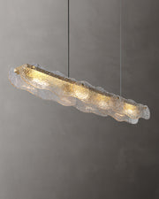 Auden Glass Linear Chandelier – detail 19