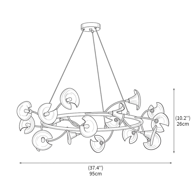 Aurelia Blossom Chandelier