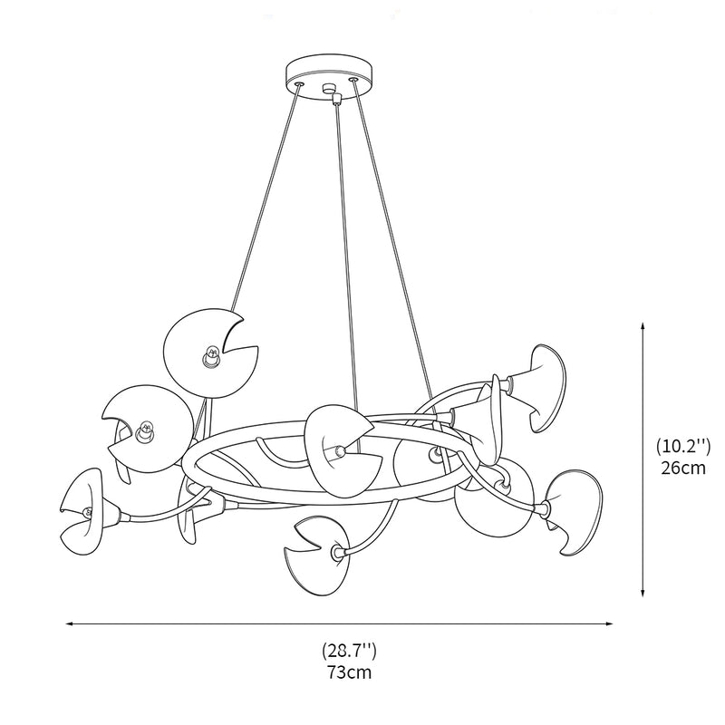 Aurelia Blossom Chandelier