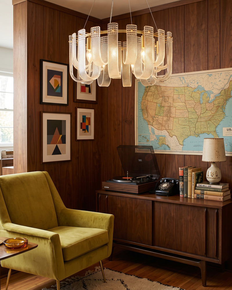 Aurelius Glass Chandelier