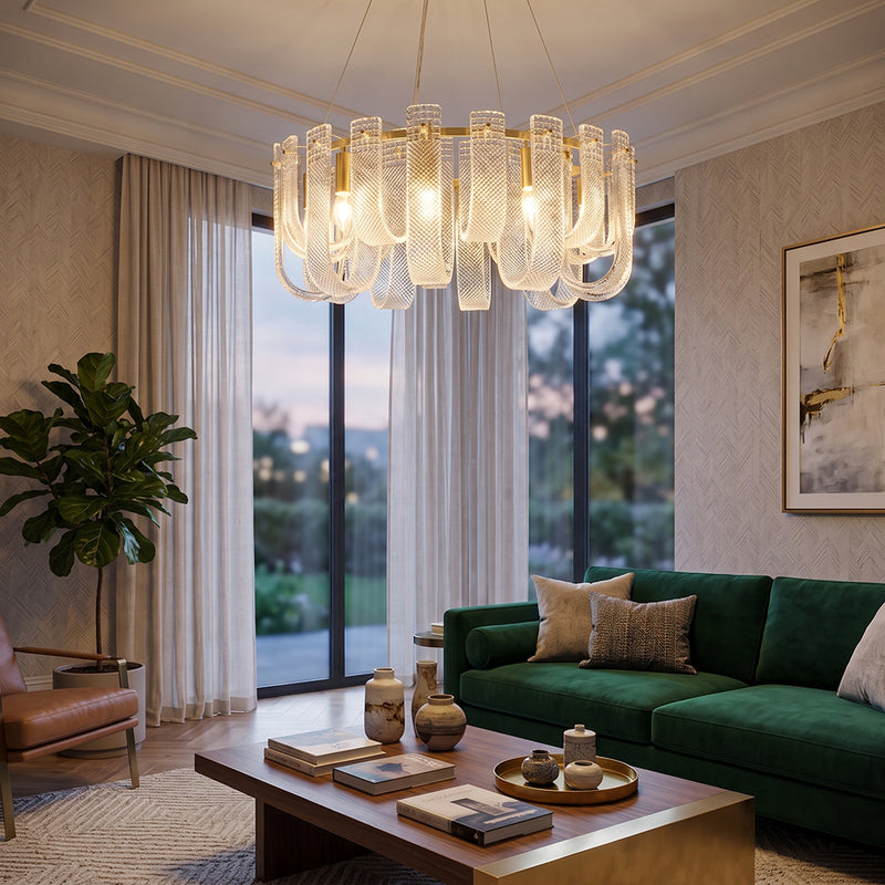 Aurelius Glass Chandelier