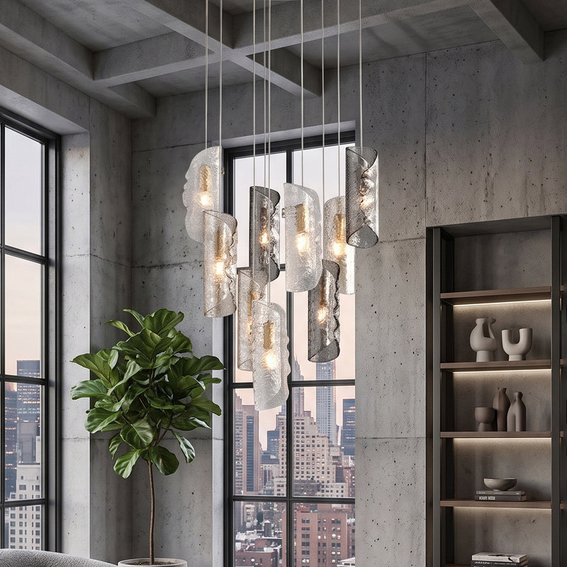 Avalanche Cascade Chandelier