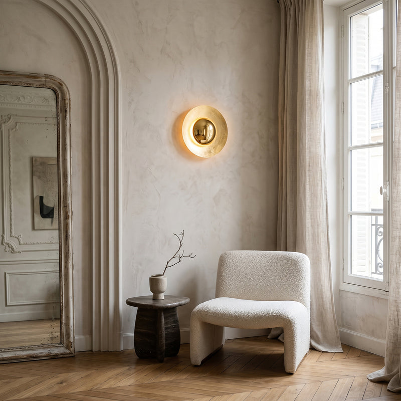 Aviva Disc Wall Sconce